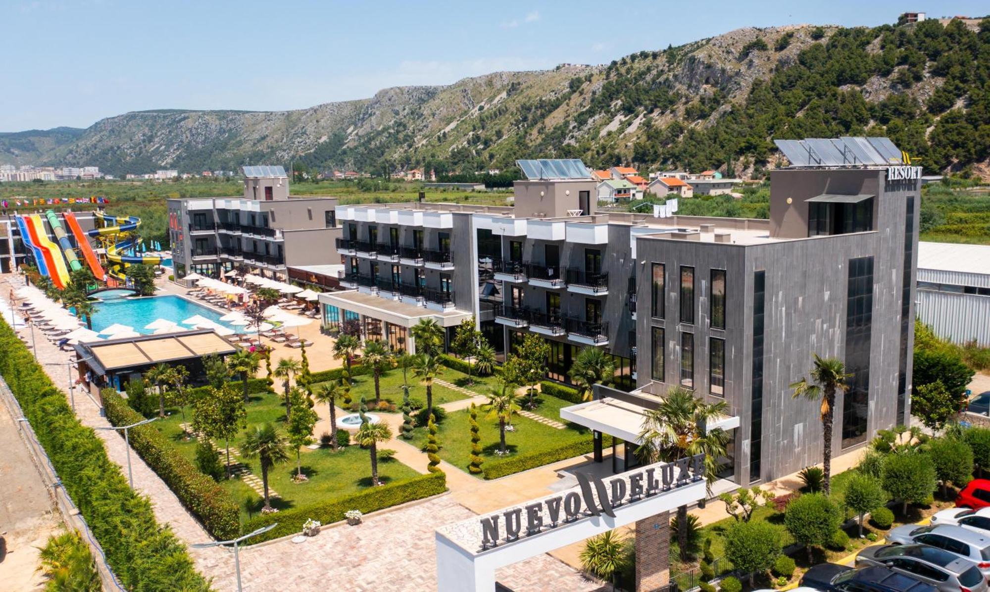 Nuevo Deluxe Hotell Shëngjin Exteriör bild
